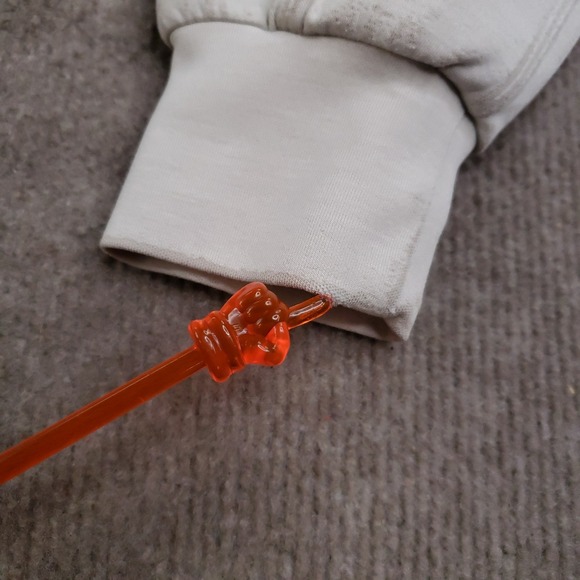 Lululemon‎ Softstreme Sweatshirt Womens Medium Beige Oversized Cropped Crew Neck - Picture 13 of 16